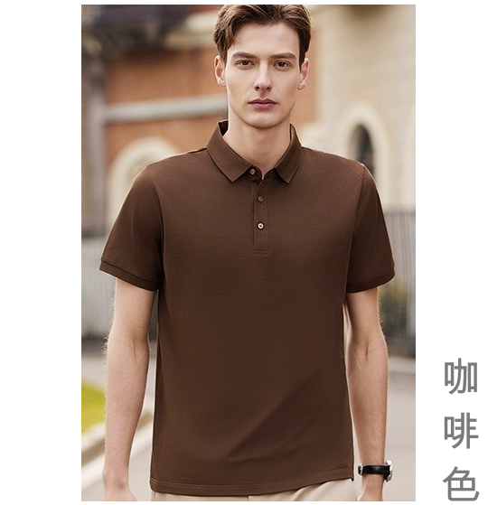 50329 含酸醋纖維/桑蠶絲/亞麻/抗菌/速乾/親膚舒適/POLO衫