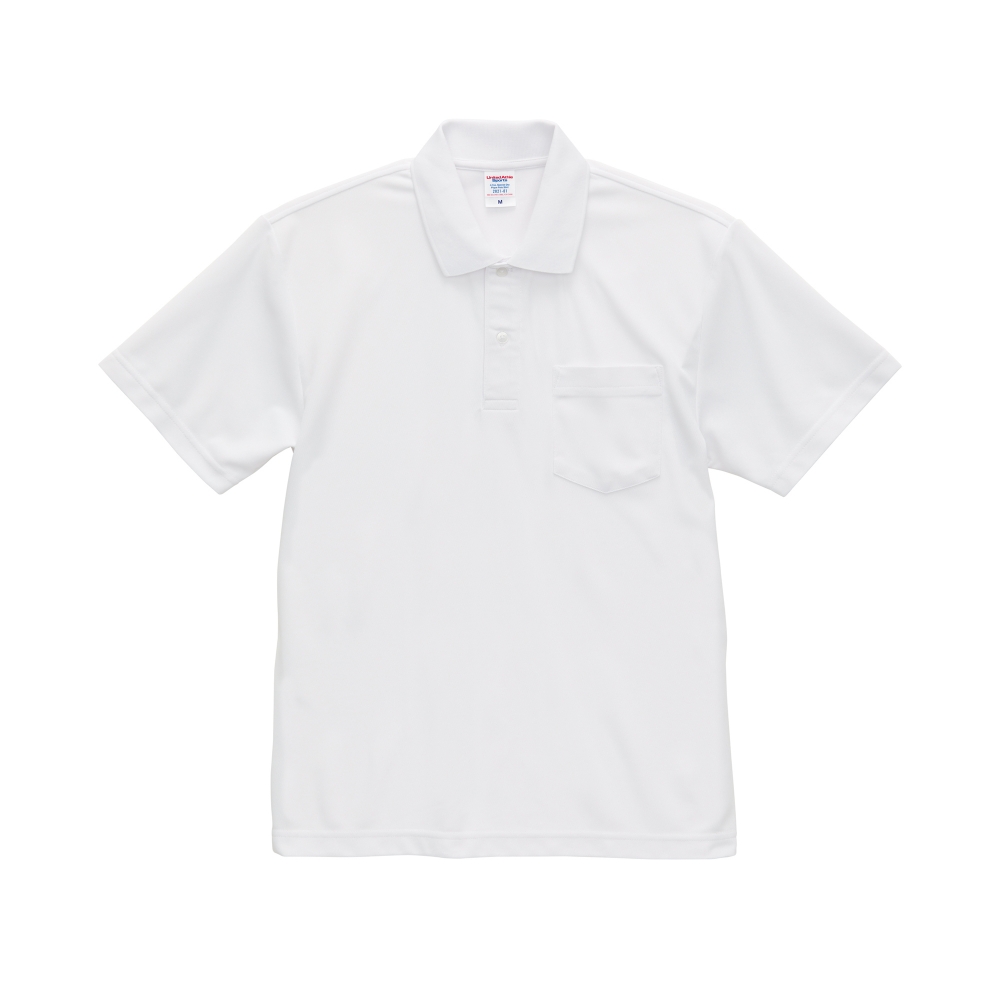 3202101 4.7oz. 高機能吸濕排汗網眼Polo衫 (有口袋) 