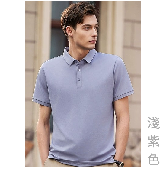50329 含酸醋纖維/桑蠶絲/亞麻/抗菌/速乾/親膚舒適/POLO衫