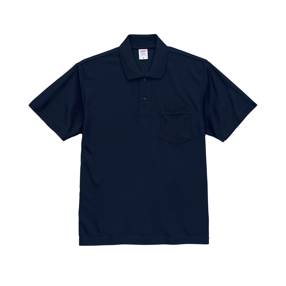 3202101 4.7oz. 高機能吸濕排汗網眼Polo衫 (有口袋) 