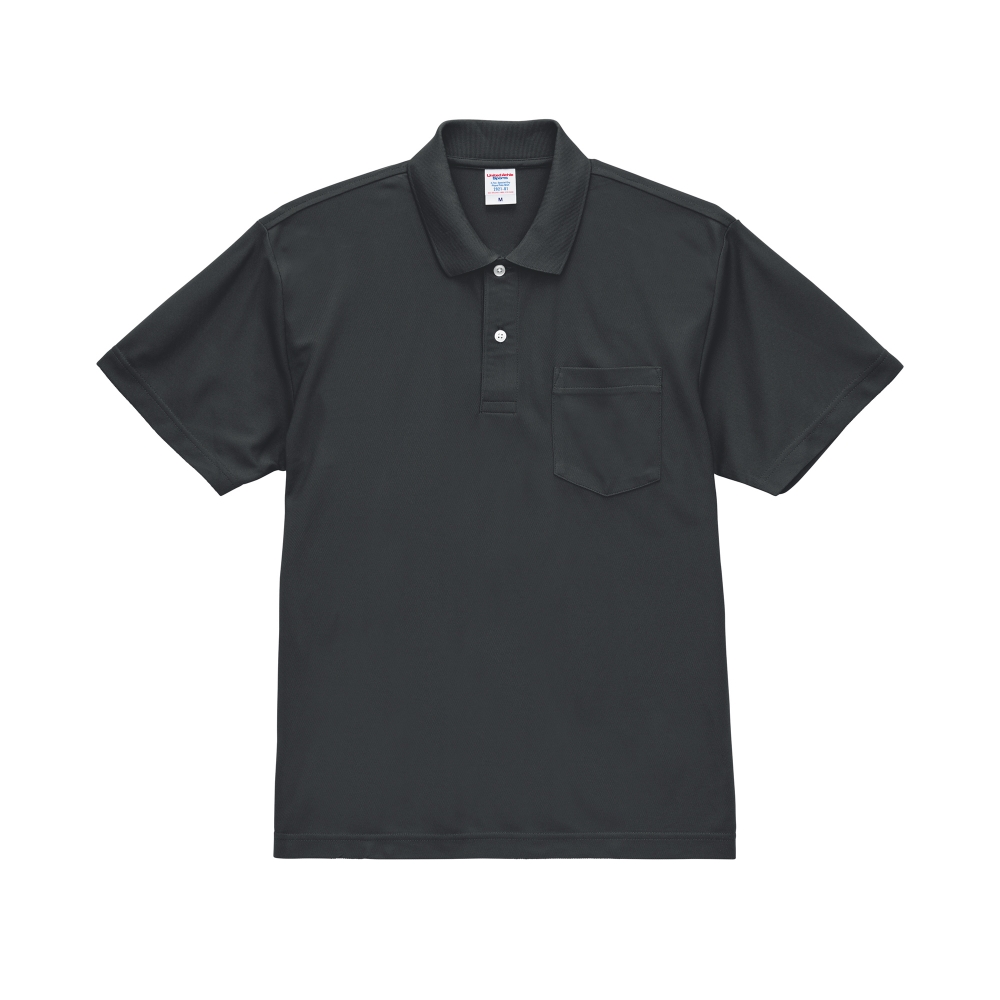 3202101 4.7oz. 高機能吸濕排汗網眼Polo衫 (有口袋) 