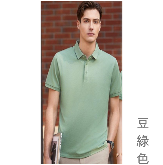 50329 含酸醋纖維/桑蠶絲/亞麻/抗菌/速乾/親膚舒適/POLO衫